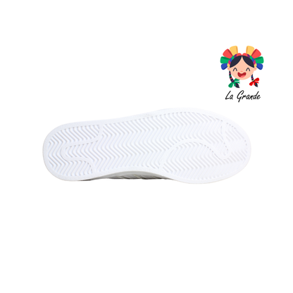 1028 HARMAN Blanco Blanco Tenis Casual para Caballero