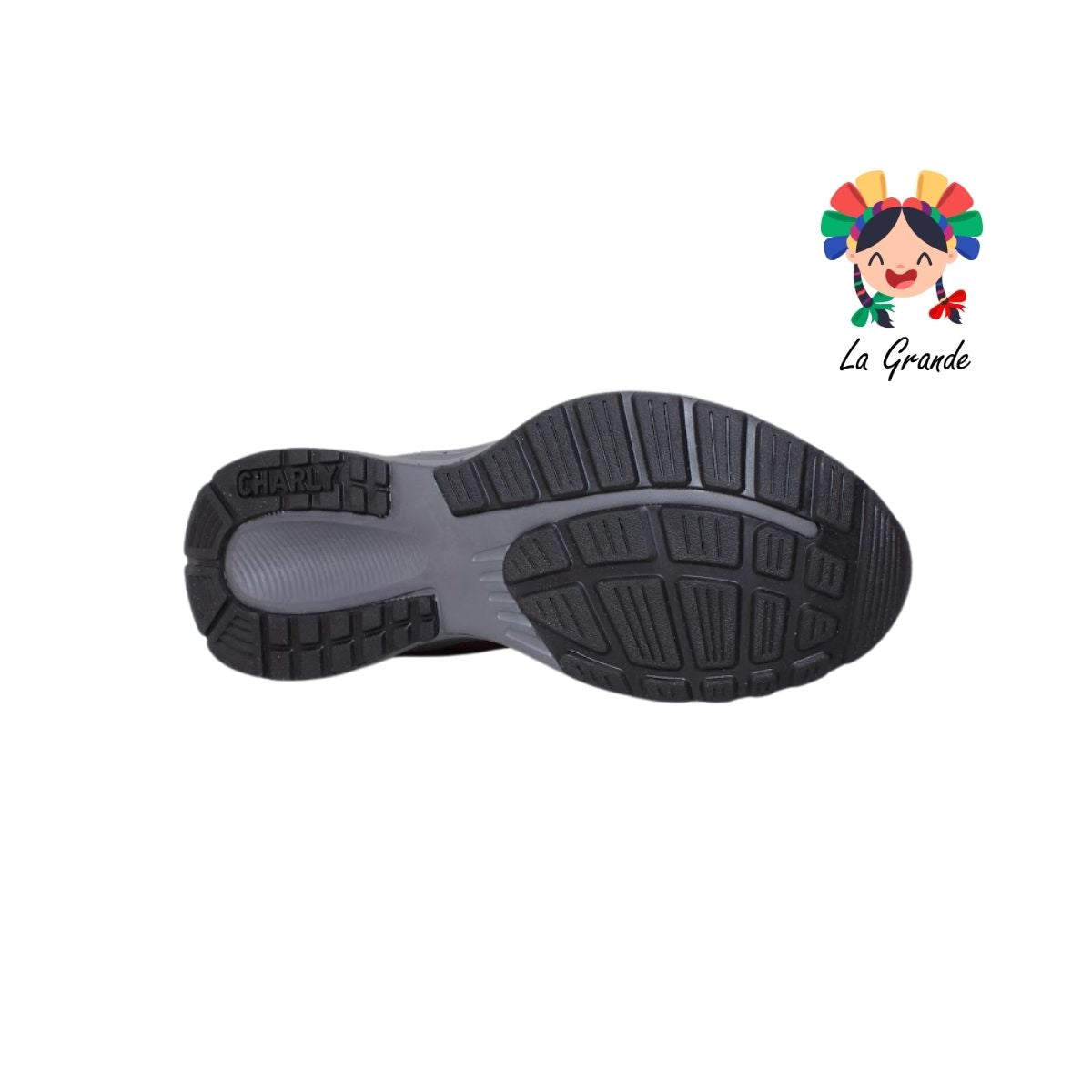 1029884 CHARLY Negro Rojo Tenis Deportivo para Caballero