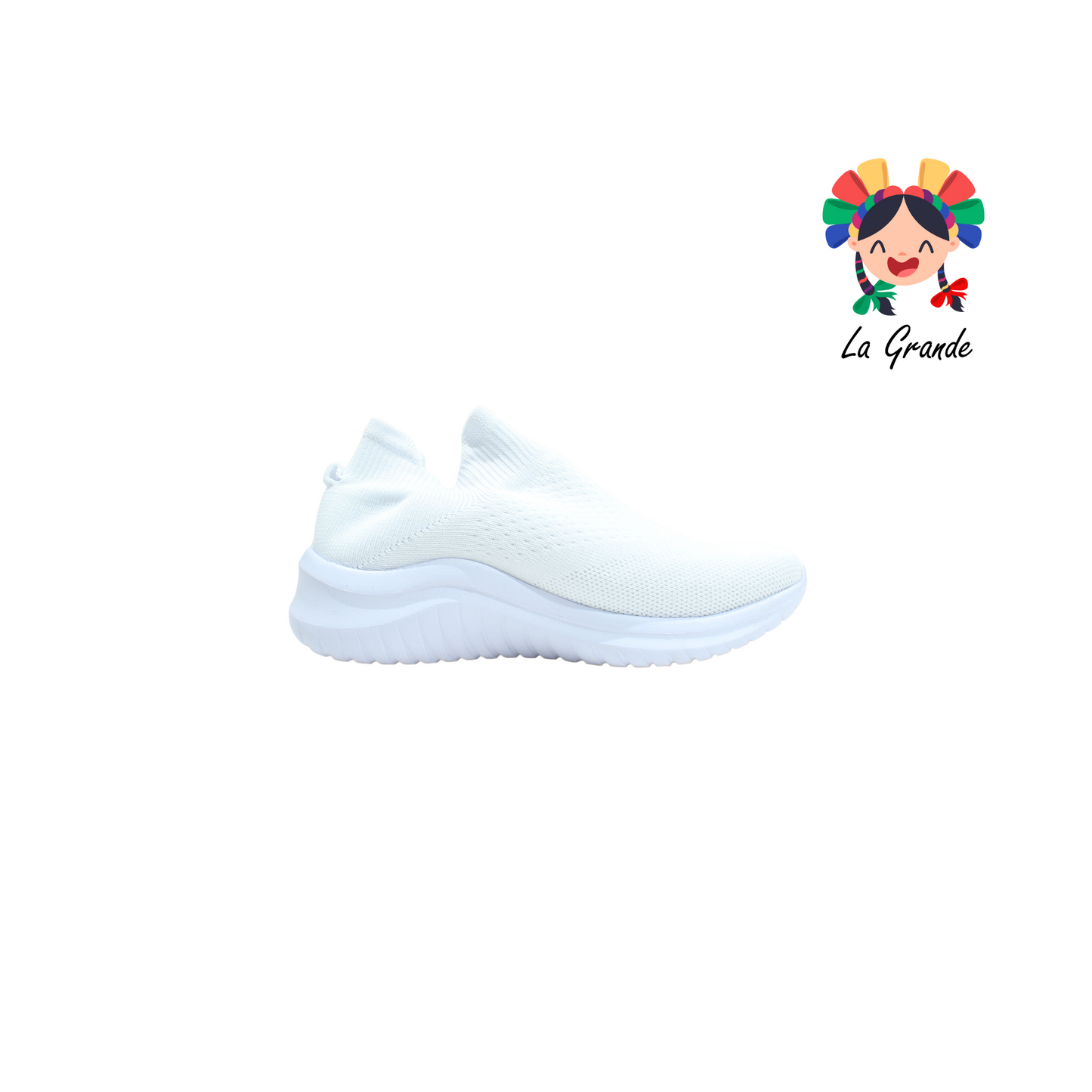 102 CAPIEL´SK Blanco Tenis Deportivo para Joven y Dama