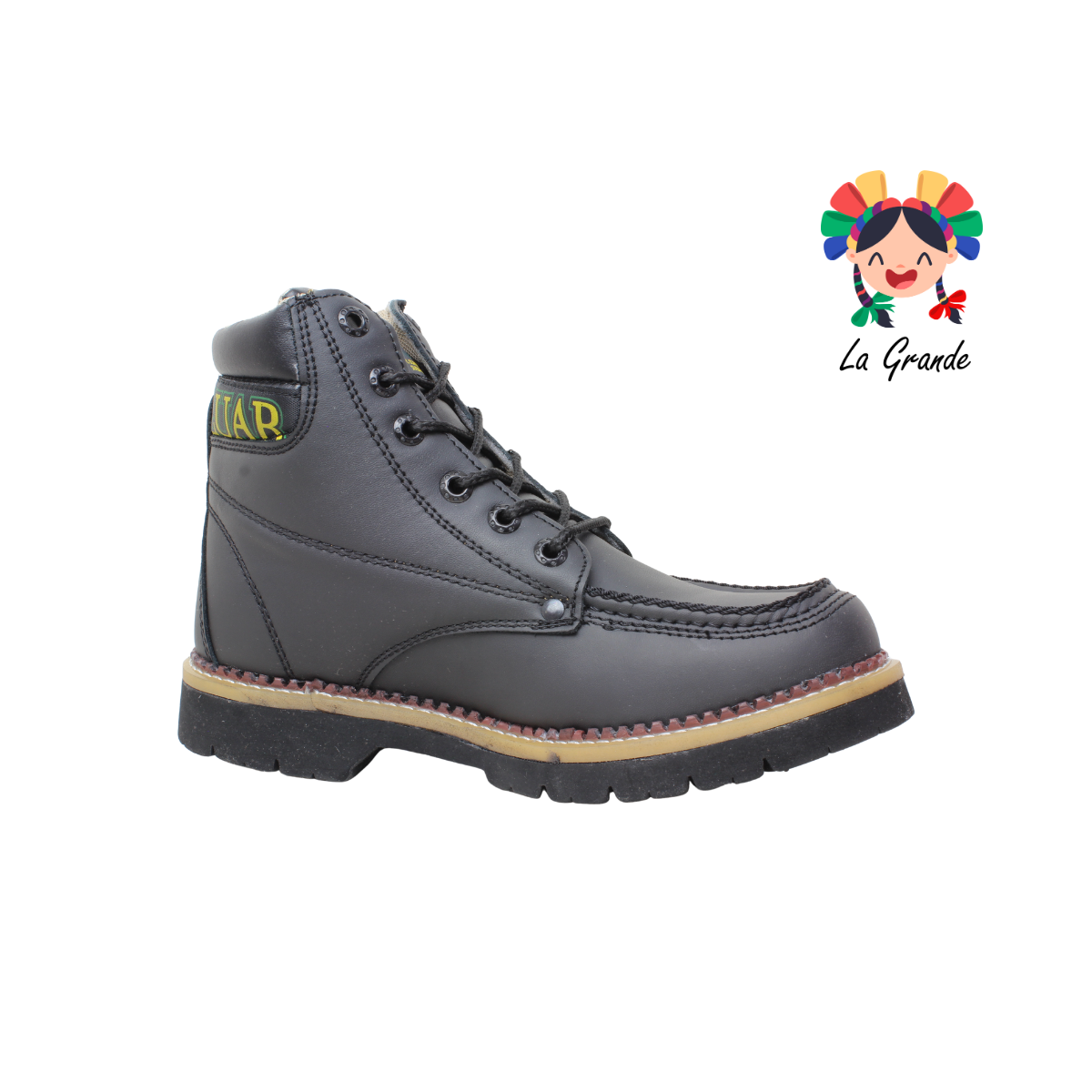 204 LUAR TOTAL Negro con Casco Bota Industrial para Caballero