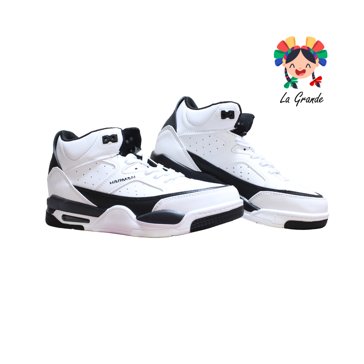 1030 HARMAN Bco Ngo Tenis Casual para Caballero