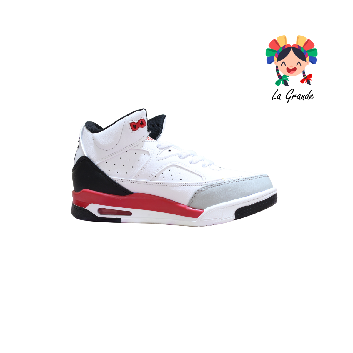 1030 HARMAN Bco Ngo Gris Tenis Casual para Caballero