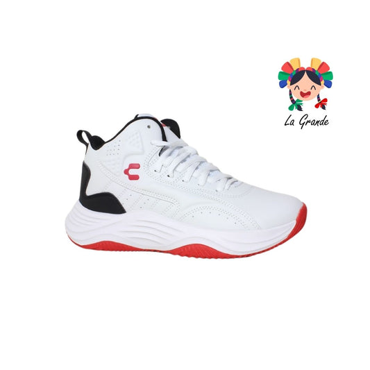 1038145 CHARLY Bco Rojo Ngo Tenis Deportivo para Caballero