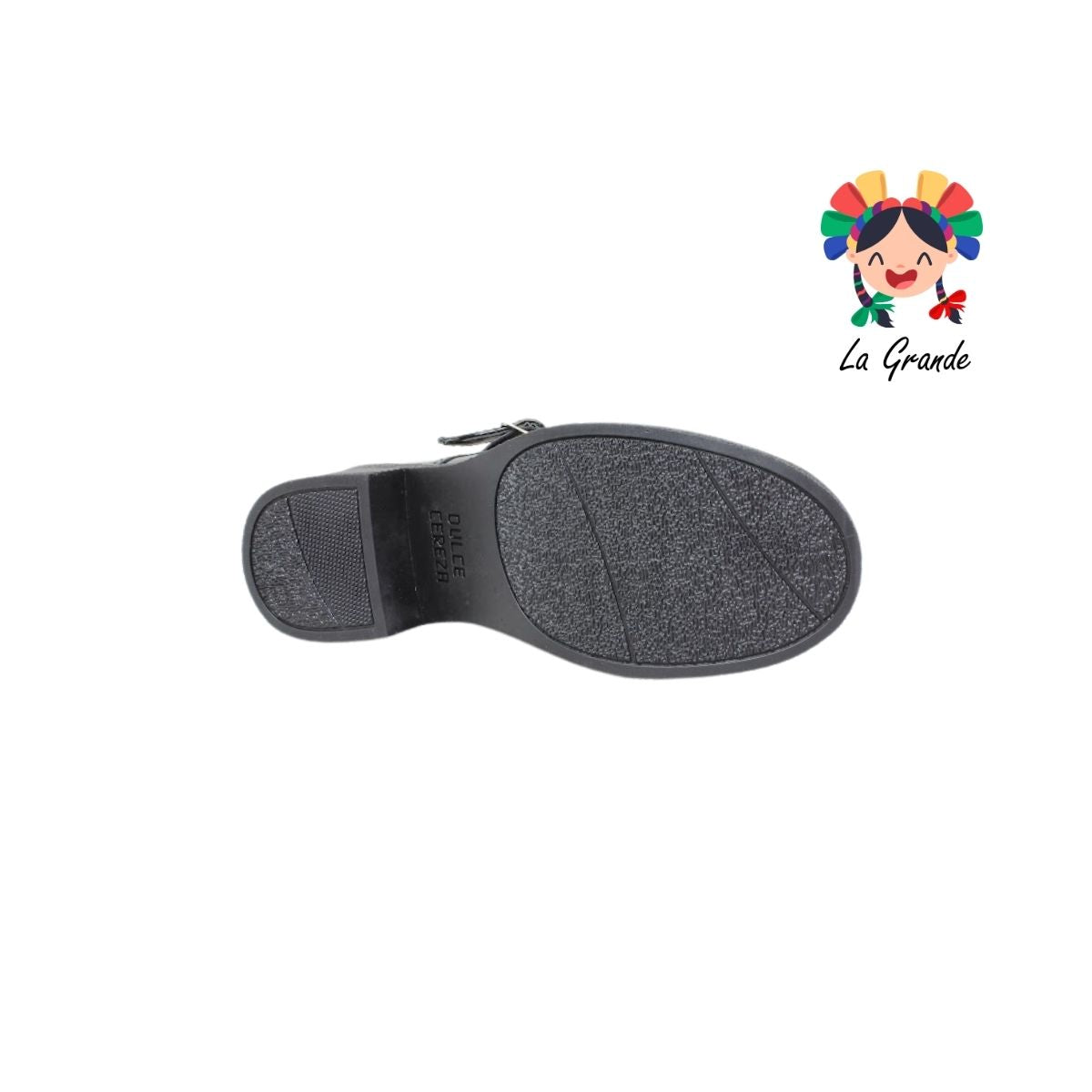 103 DULCE CEREZA Negro Charol Zapato Escolar para Niña y Dama