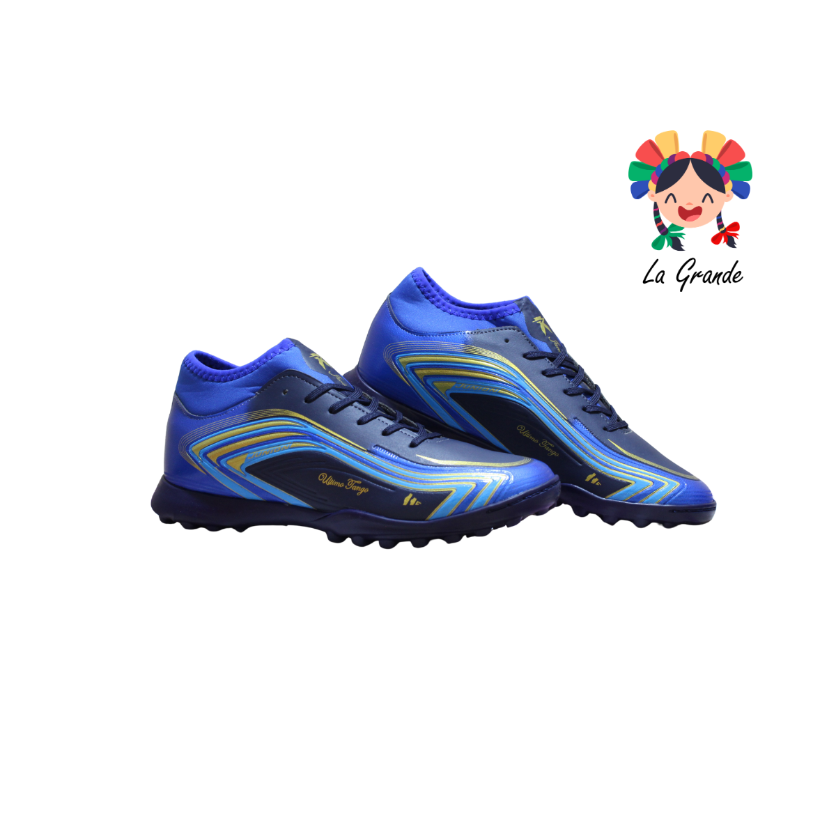 2071 JUNION Mno Pastel Oro Sint Tenis de Fútbol Rápido para Caballero
