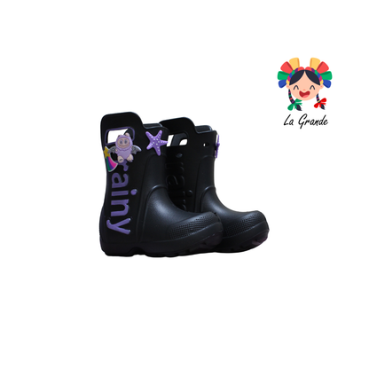 CX-0159 NEHK Multicolor Bota De Hule para Niña y Niño
