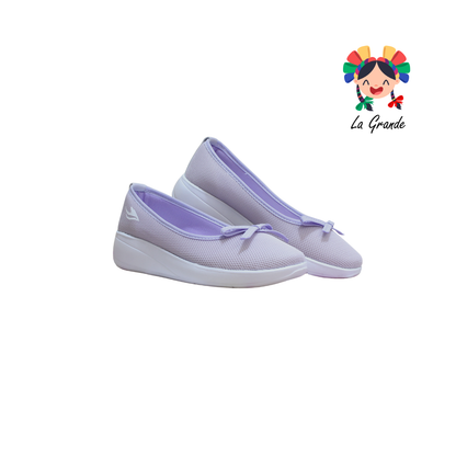 Candy SKR Lila Textil Tenis tipo Mocasín para Dama