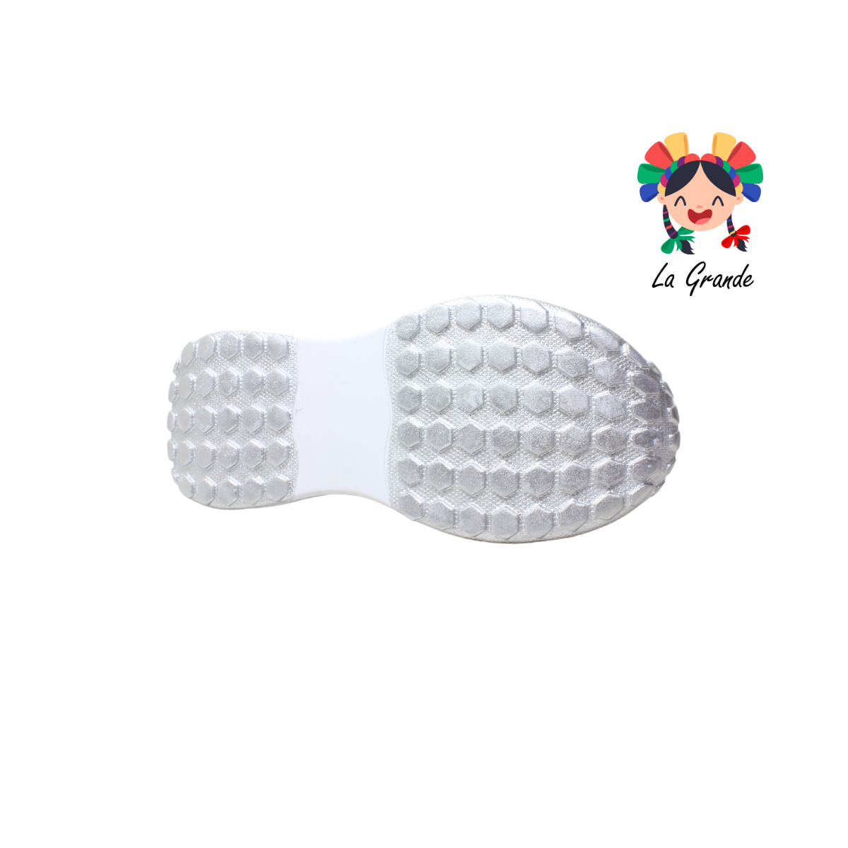 1040 WILDCAT Blanco Plata Tenis Casual para Dama