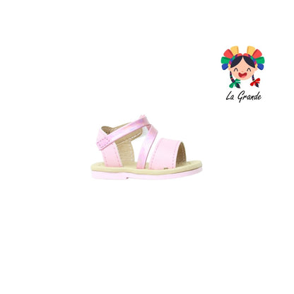 1002 BIBERONES Rosa Arena Sintético Huarache para Bebé