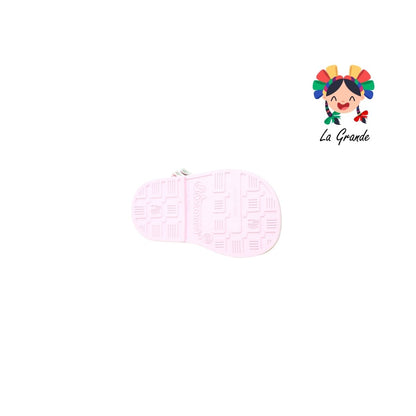 1002 BIBERONES Rosa Arena Sintético Huarache para Bebé
