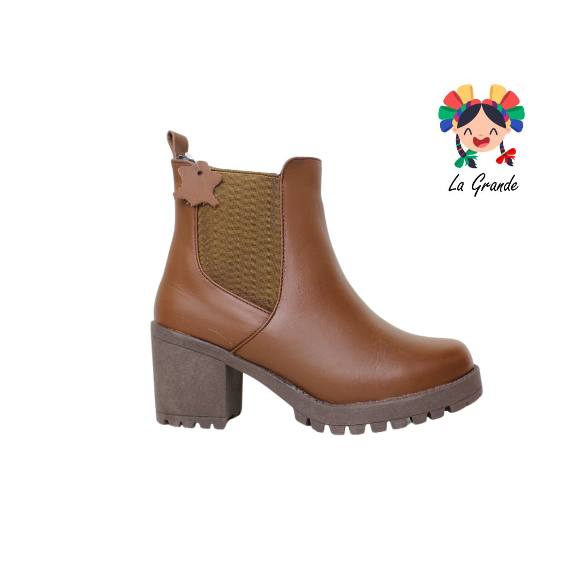 104 BRIANDA Shedron Piel Botín Casual para Dama