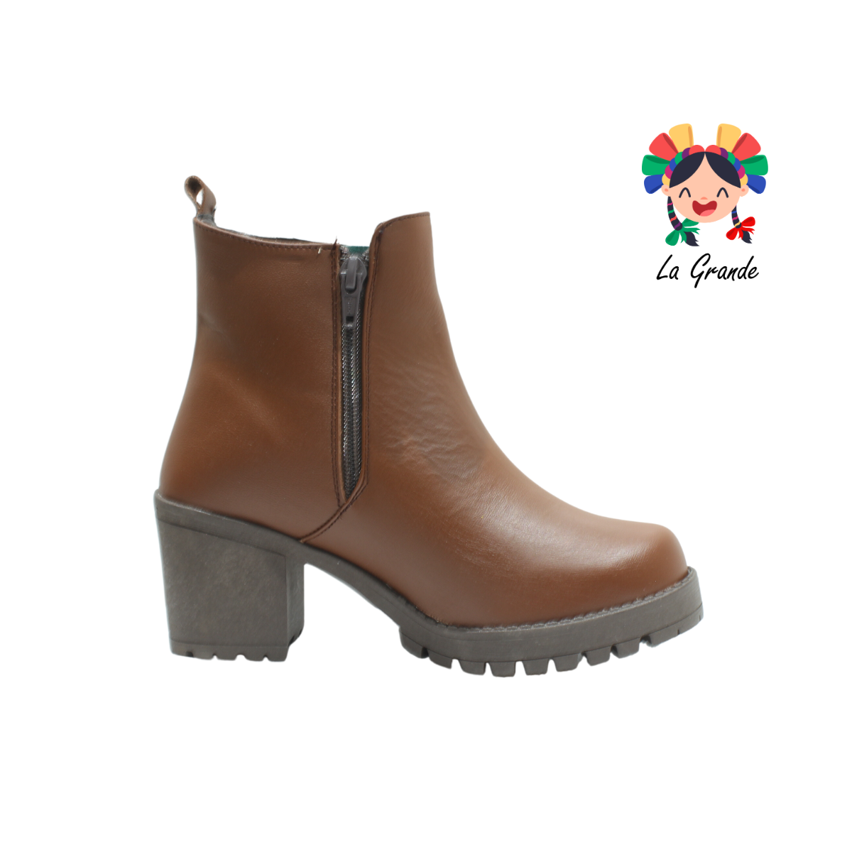 104 BRIANDA Shedron Piel Botín Casual para Dama