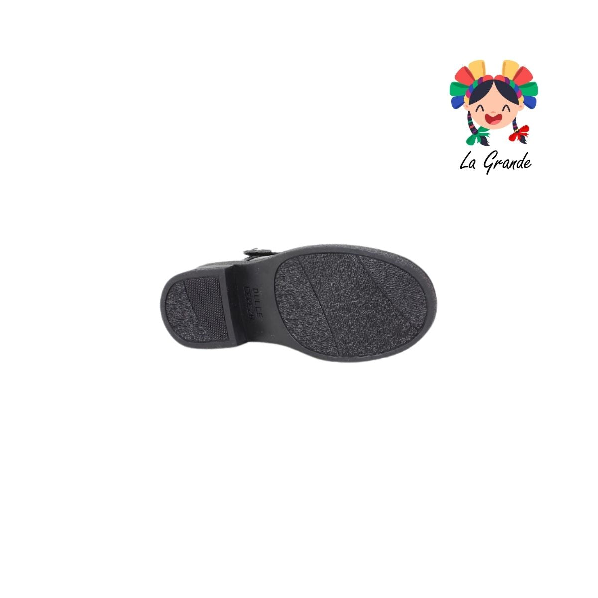104 DULCE CEREZA Negro Charol Zapato Escolar para Niña