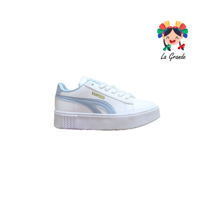11500 VANPERSSI Bco Cielo Sint Tenis Casual para Dama