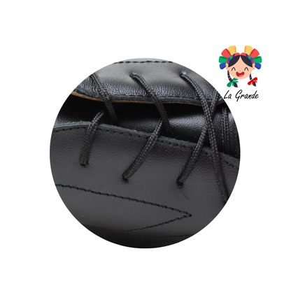 1056 LUBERT Negro Piel Bota para Caballero