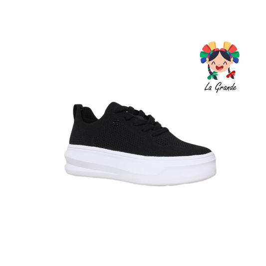 1059936 CHARLY Negro Blanco Tenis Deportivo para Joven y Caballero