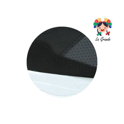 105 LUX-10 Oxford Negro Sint Tenis Casual de botita para Niña y Niño