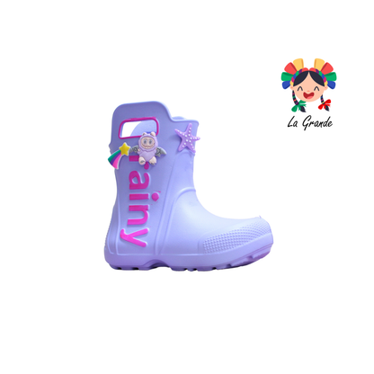 CX-0159 NEHK Multicolor Bota De Hule para Niña y Niño