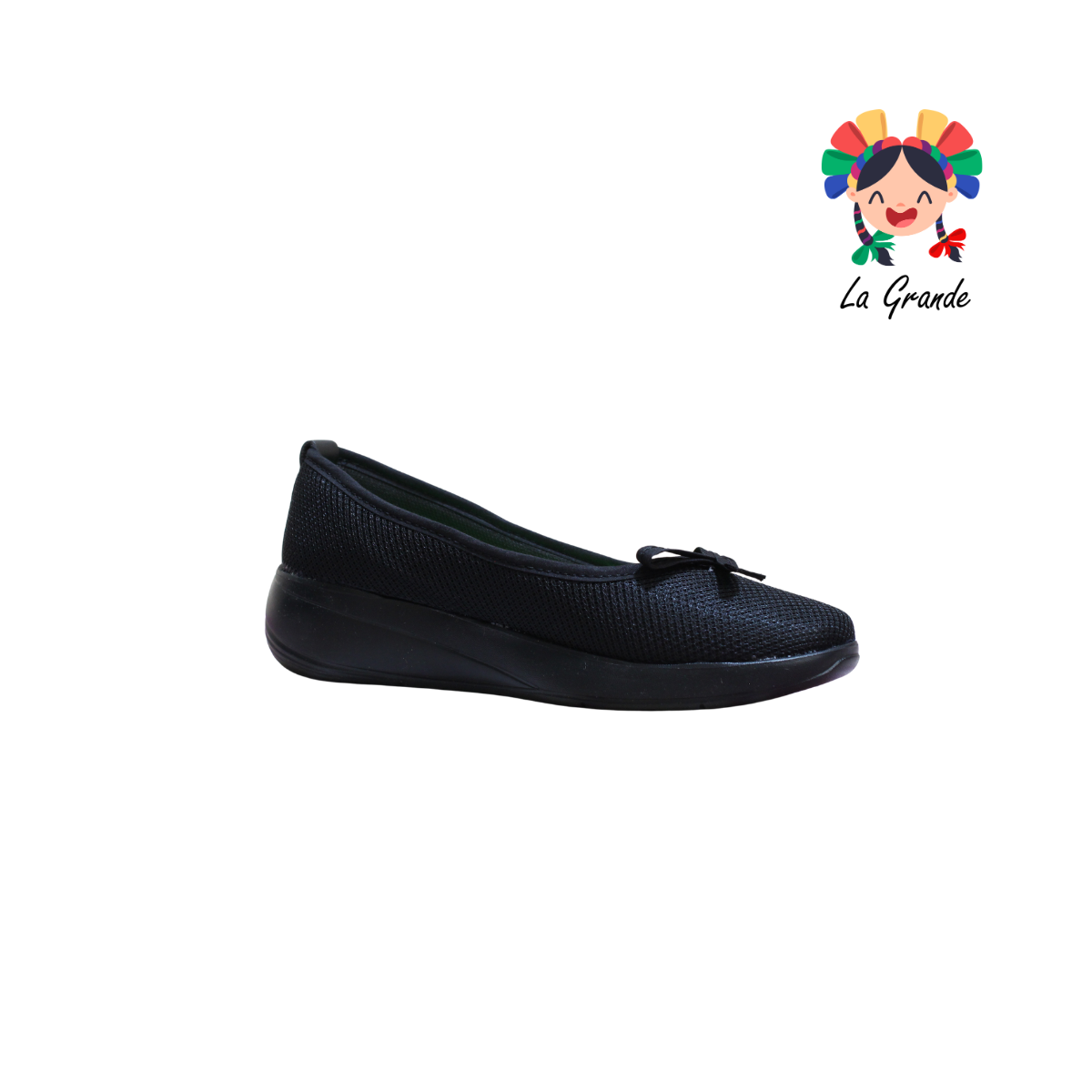 Candy SKR Negro Negro Textil Tenis tipo Mocasín para Dama