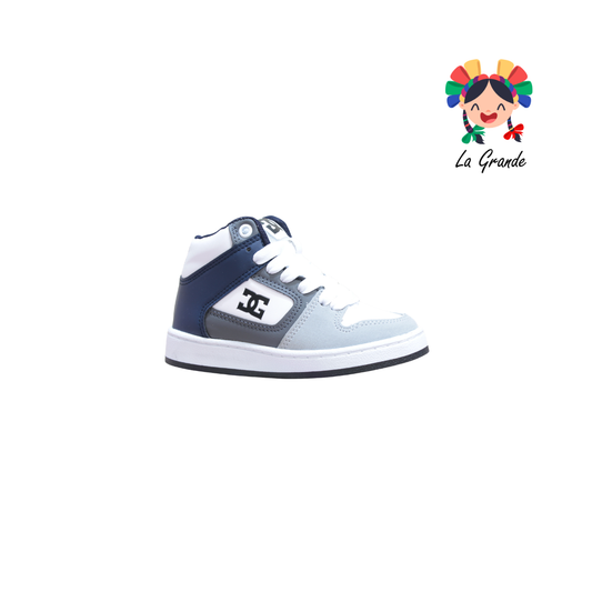 850 GMC Gris Oxf Mno Tenis Casual para Niño