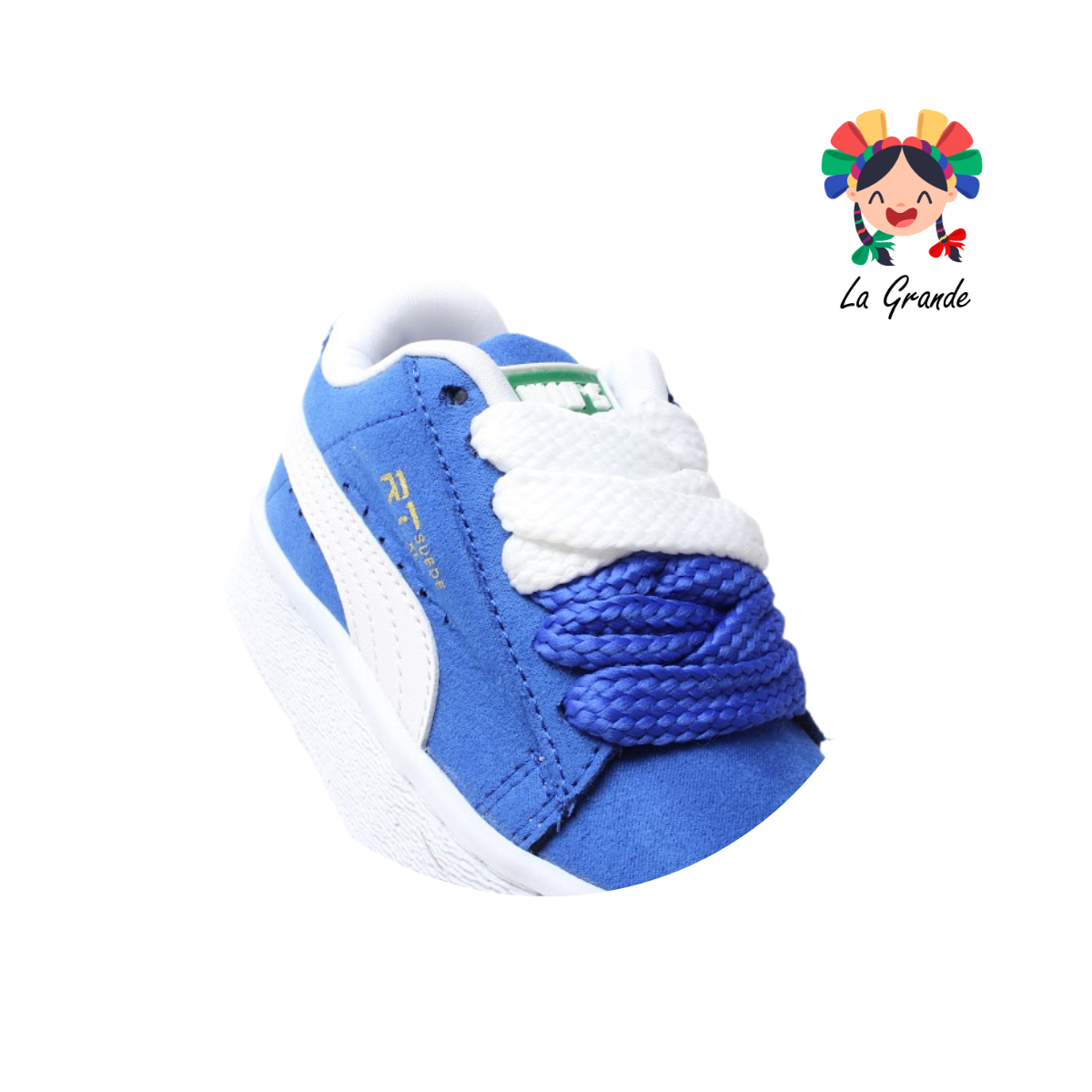1080 WINS Rey Blanco Sintético Tenis Casual para Niña y Niño