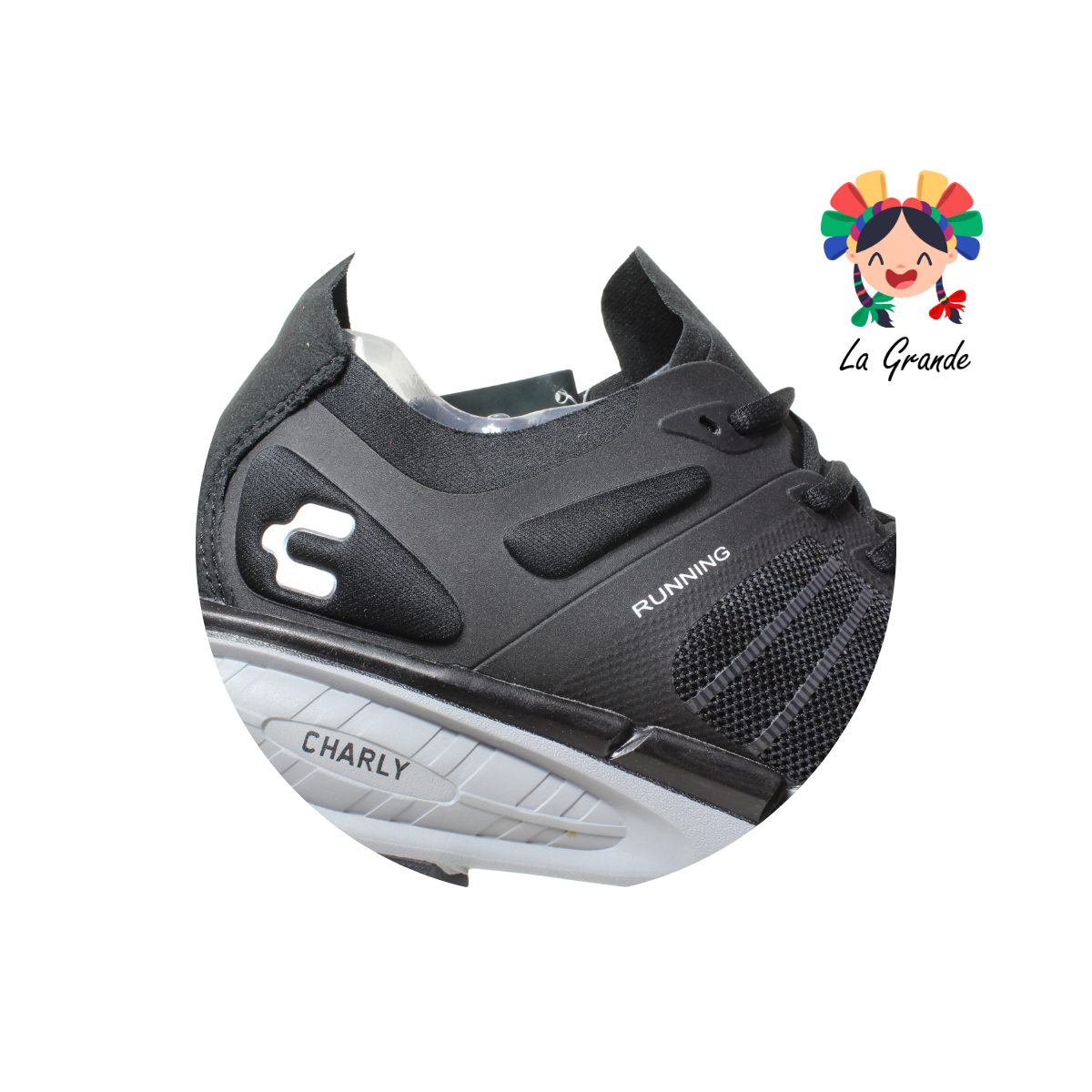 1086047 CHARLY Negro Oxford Tenis Deportivo para Caballero
