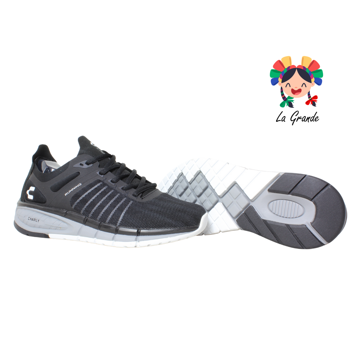 1086047 CHARLY Negro Oxford Tenis Deportivo para Caballero