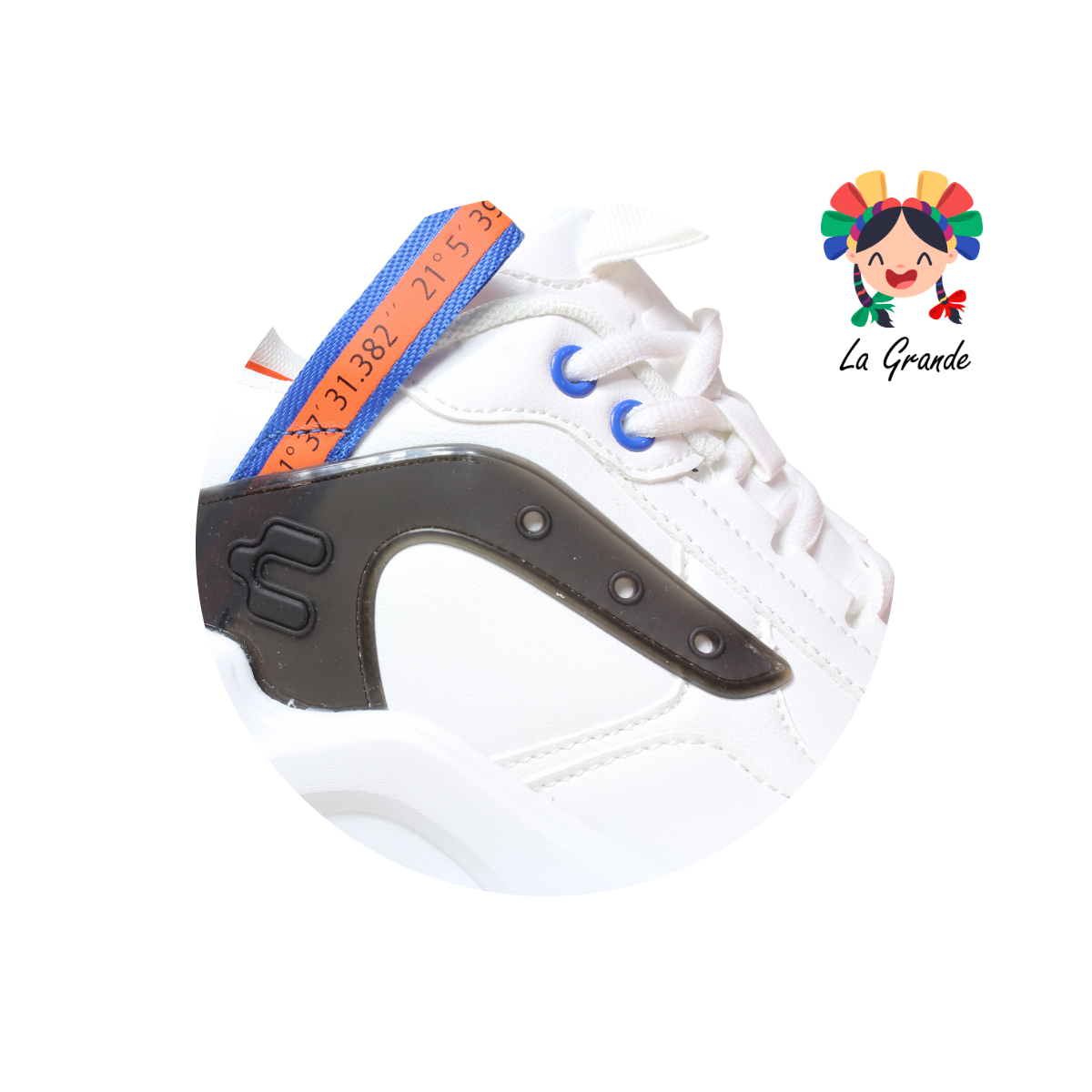 1086103003 CHARLY Blanco Rey Tenis Casual para Caballero