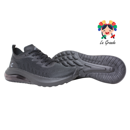 1086323002 CHARLY Negro Negro Tenis Deportivo para Caballero