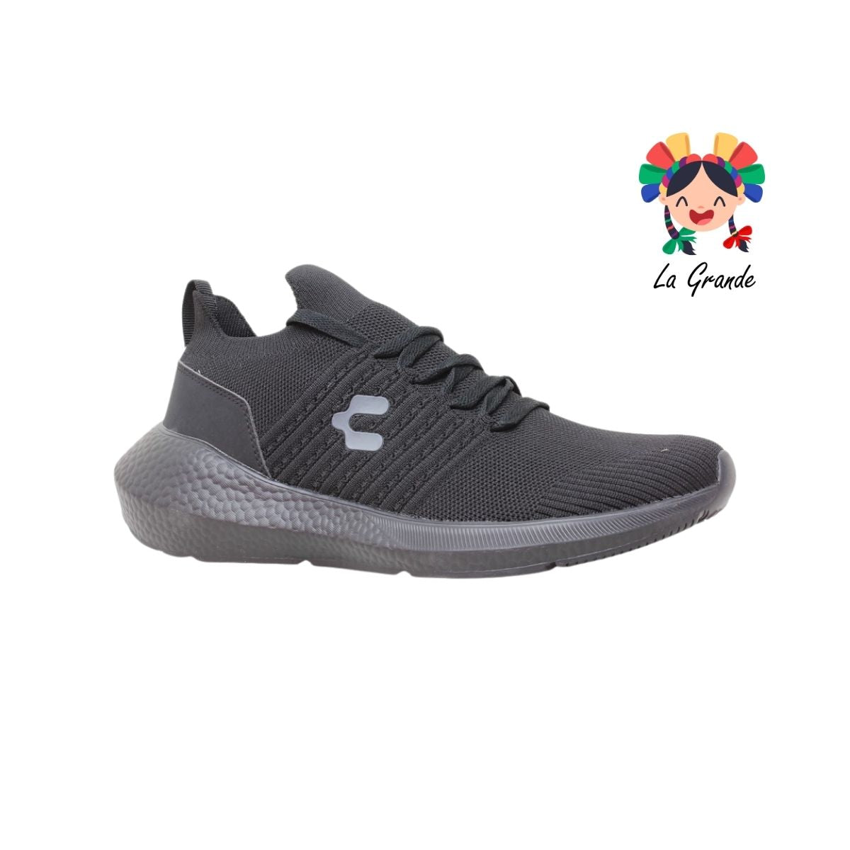 1086450 CHARLY Negro Negro Tenis Deportivo para Caballero