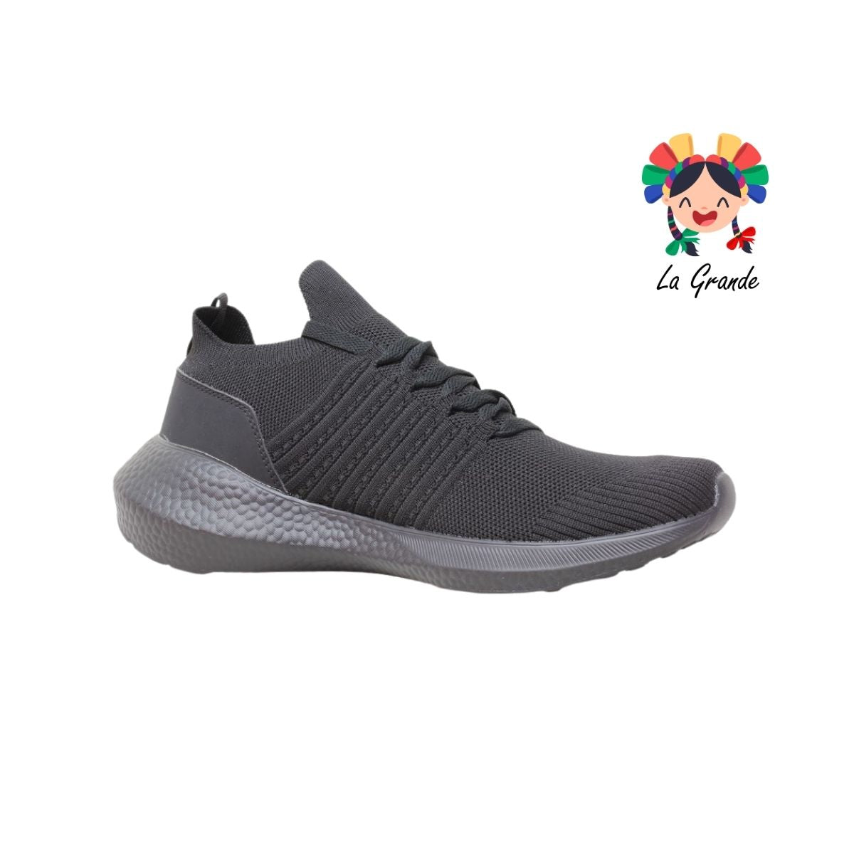 1086450 CHARLY Negro Negro Tenis Deportivo para Caballero