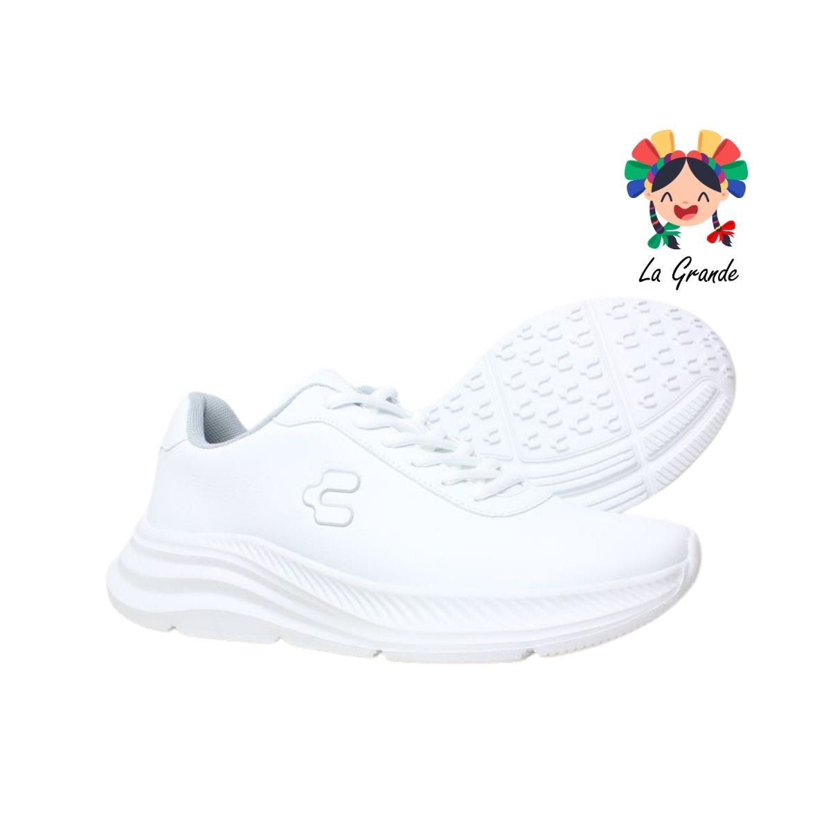 1086601 CHARLY Blanco Tenis Casual para Caballero
