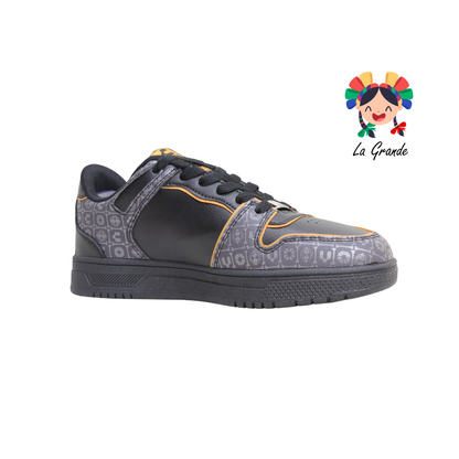 1086737 CHARLY Negro Naranja Casual para Caballero