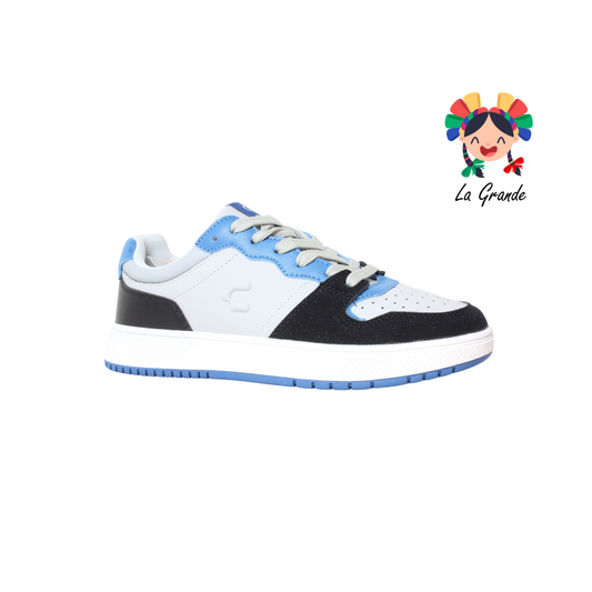 1087056005 CHARLY Gris Azul Tenis Casual para Caballero