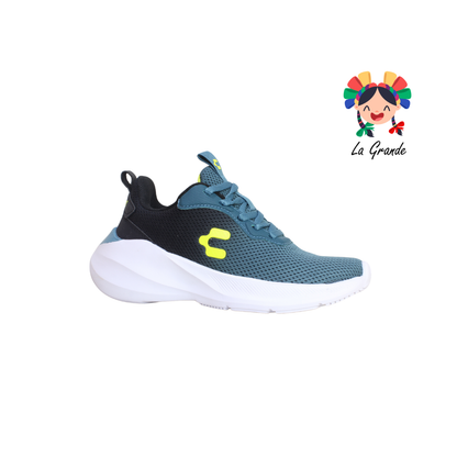 1087100 CHARLY Verde Negro Tenis Deportivo para Dama y Joven
