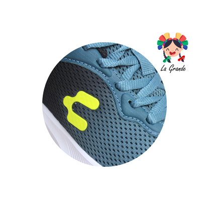 1087100 CHARLY Verde Negro Tenis Deportivo para Dama y Joven