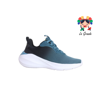 1087100 CHARLY Verde Negro Tenis Deportivo para Dama y Joven
