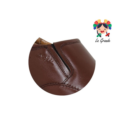1087 KA99 Brandy Borrego Piel Zapato Confort para Caballero