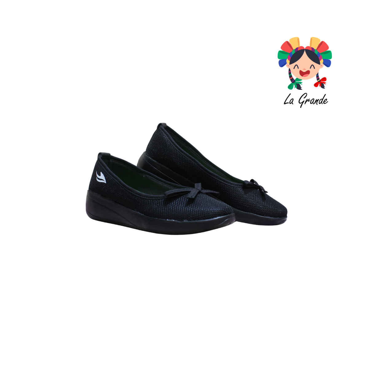 Candy SKR Negro Negro Textil Tenis tipo Mocasín para Dama