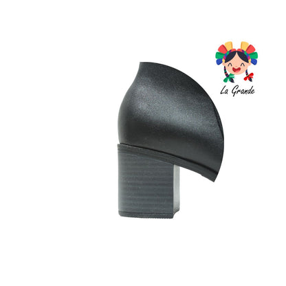 109219-FLEXI Negro Piel Botin Casual con Tacón para Dama