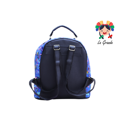 016 STICH LUCCIANA Mochila Negro Rey Casual para Dama