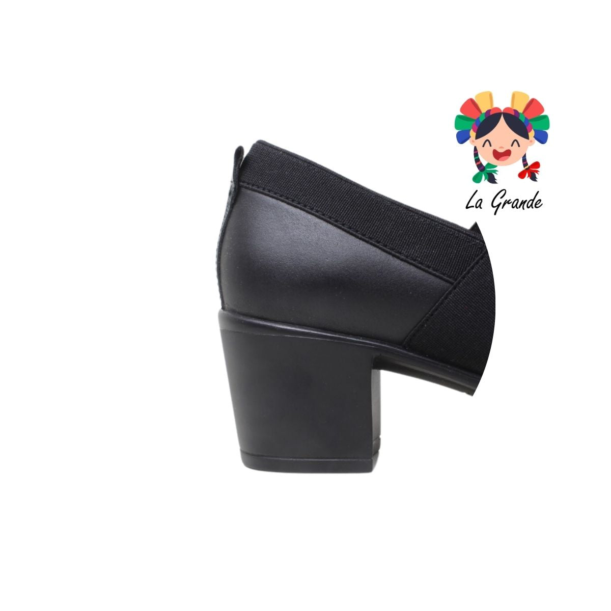 110402 FLEXI Negro Piel Botín para Dama