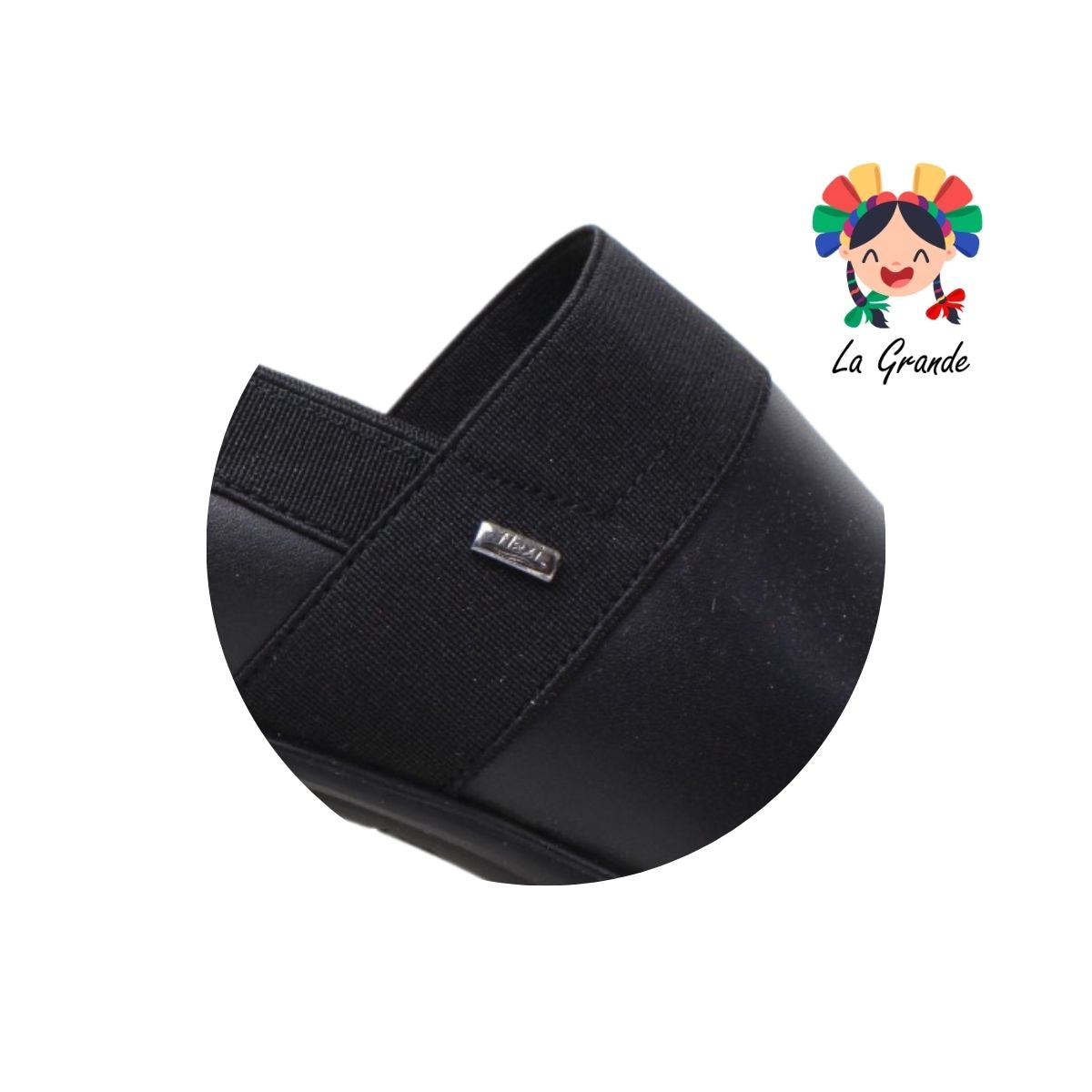 110402 FLEXI Negro Piel Botín para Dama