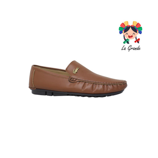 110 BOGA Miel Sint Zapato Casual Tipo Mocasín para Caballero
