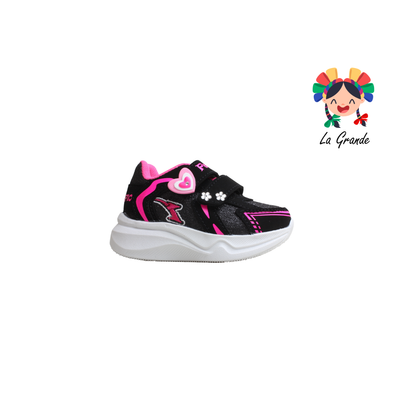 110 PEQUES Negro Fucsia Casual para Bebe