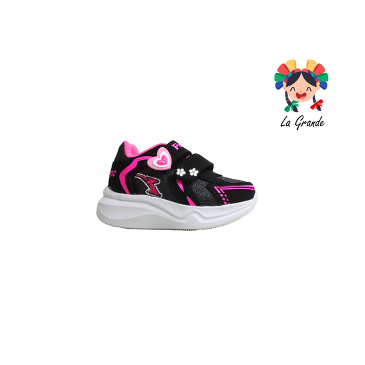 110 PEQUES Negro Fucsia Casual para Bebe