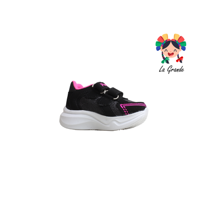 110 PEQUES Negro Fucsia Casual para Bebe