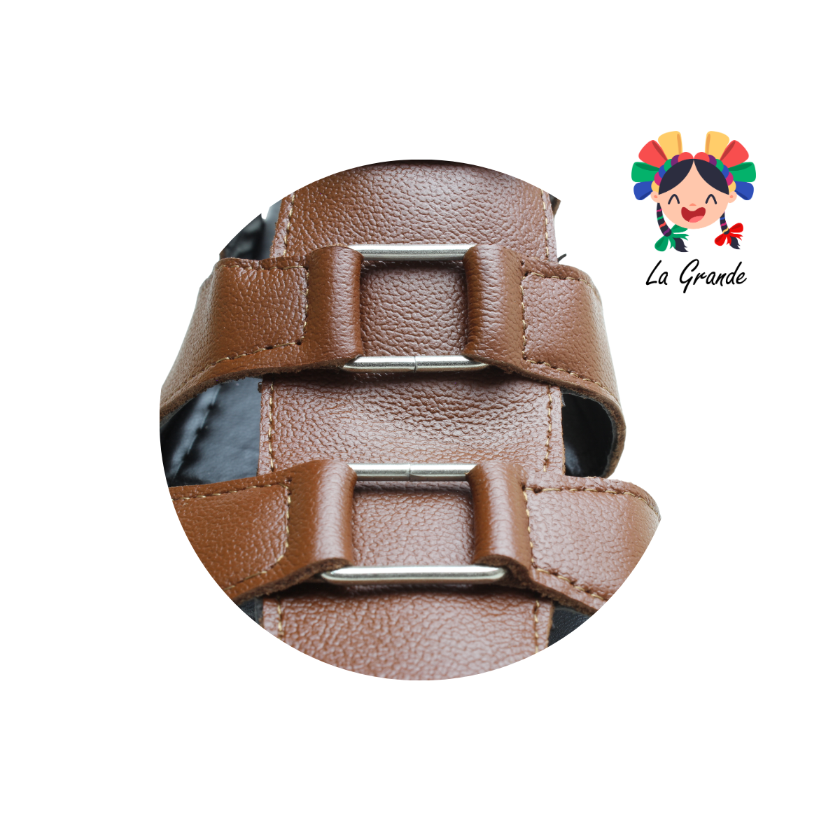 263 MOMISH Shedron Piel Huarache para Dama