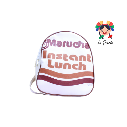 017 MARUCH LUCCIANA Mochila Blanco Casual para Dama