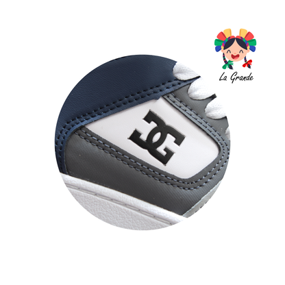 850 GMC Gris Oxf Mno Tenis Casual para Niño